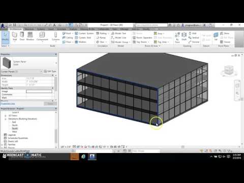 Tutorial D.15 - Adding & Modifying Curtain Walls - Part 3