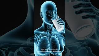 drinking almond milk and benefits of our body health #science #digestiveprocess #facts #anatomy
