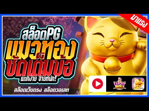 Lucky Neko : สล็อตPG ➤ น้องแมวpg แมวทองเตรียมลุย!!! สล็อตแตกง่าย สล็อตวอเลท