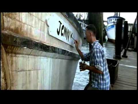 Forrest buys a boat, Jenny almost jumps, and Lt. Dan arrives to help (English captions)