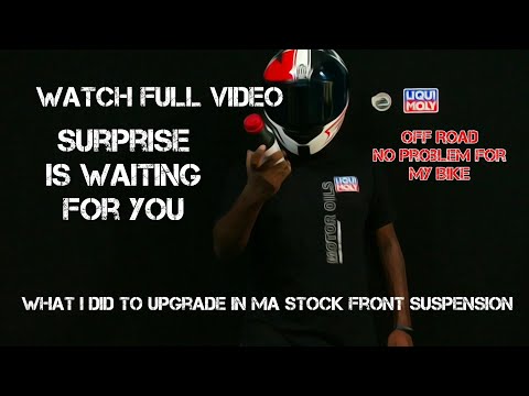 Front suspension | upgrades done on my Stock kit | Tamil | Surprise