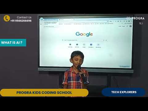 What is AI | Kids Tech Explorer | Explained by Haniel - Grade 3 student |#AI #ArtificialIntelligence