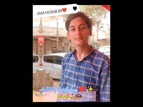 HAPPY BIRTHDAY 🎉🥳🍰HASSAN ALI