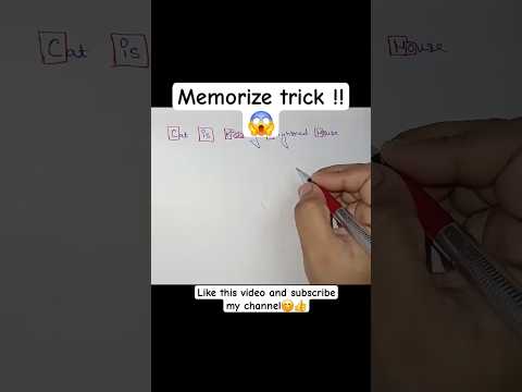 Memorize trick !!😱 #edu_bees #ncert #neet #tricks