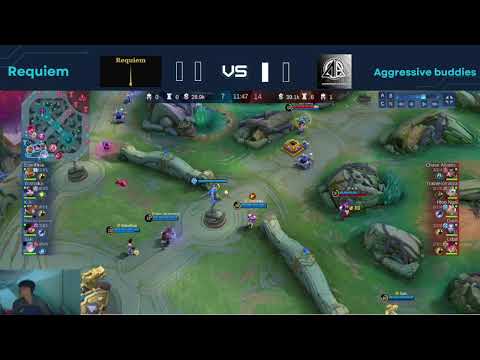 Aggressive buddies Vs Requiem (Lower bracket Bo3 ရှုံးထွက်)