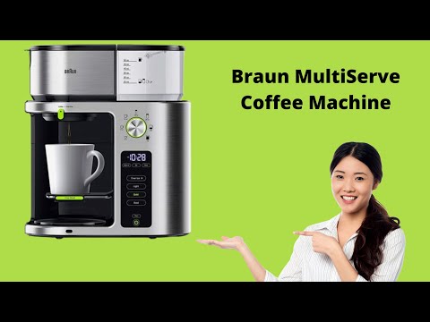Braun MultiServe Coffee Machine 7 Programmable Brew Sizes Review