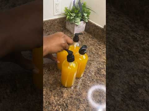✨Turmeric body wash ✨.                #diy #howto #handmade #skincare