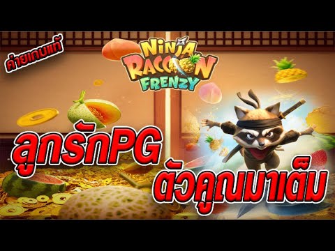 สล็อตเว็บตรง [ Ninja Raccoon Frenzy ] สล็อตpg สล็อตแตกง่าย สล็อตวอเลท เว็บตรง