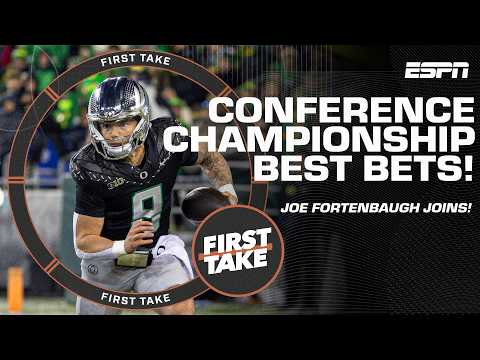 Conference Championship BEST BETS 🏆 Could SMU (-2) UPSET Clemson?! 😯💰 | First Take