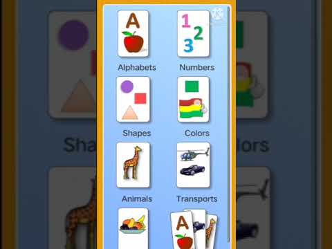 #Childlearnkids15 coler name and picSome play and some learn#short