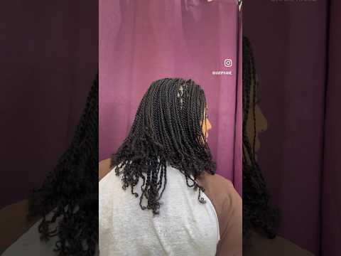 It’s a mini twist 🔥#viral #hair #naturalhair #youtubeshorts #shortvideo #hairstyle