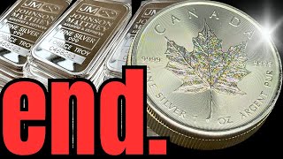 My Bullion Dealer: Stack this much silver, THEN WALK AWAY