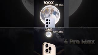 Samsung Galaxy S25 Ultra VS iPhone 16 Pro Max Live Moon Zoom Test