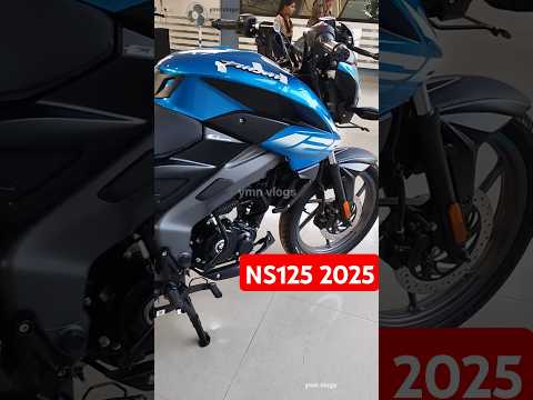 Pulsar 🔥 NS 125 bs7 2025 blue colour #ns125 #ns160 #ns200