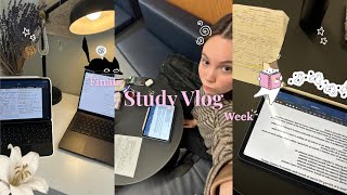 2 Finals in 24h | Uni Student Study Vlog 📚🌱