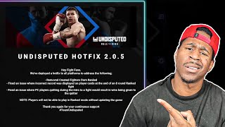 UNDISPUTED NEW UPDATE REMOVED CREATED BOXERS FROM RANKED