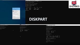 How to create Partition by using Diskpart command on Windows 10