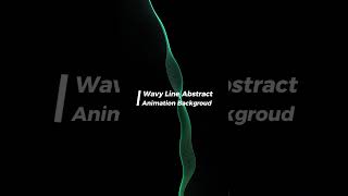 wavy line abstract animation backgroud #abstractbackground #tutorial #aetutorial