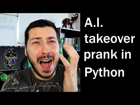 AI took over my computer prank | Prank your friend | Python Project  | WiFi scanner