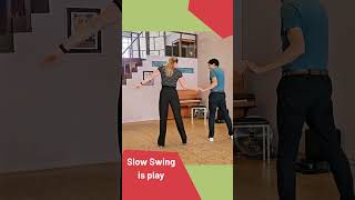 Slow Swing is play: call and response in dancing with Deirdre and Assil
