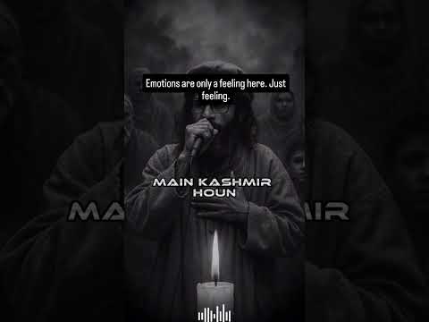 pain of our kashmir. by #mudacersinger .kashmir struggle for peace.#kashmirupdates #kashmir #ytshort