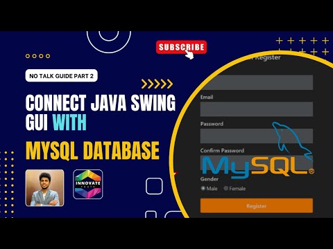 Connect Log in & Register GUI to MySQL Database | No Talk Guide Part 2 | Innovate Youth