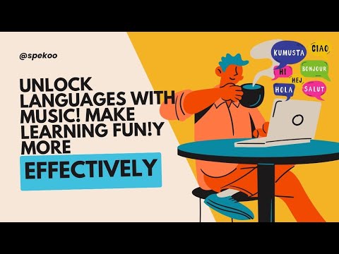 Languages learning with Music!#languagelearning #effectivelanguagelearning #musicandlanguage