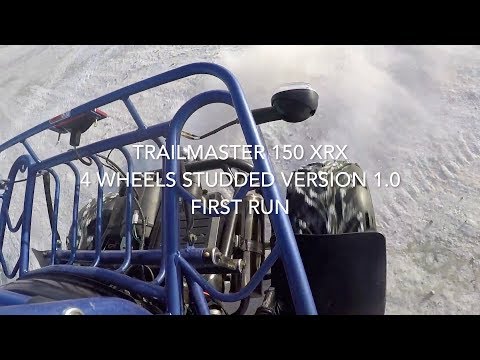 Go Kart 150 Ice / Snow Driving