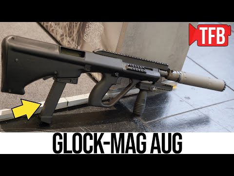 NEW Steyr AUG Glock Mag Conversion Kit: Affordable 9mm AUG Upgrade | EnforceTac 2025