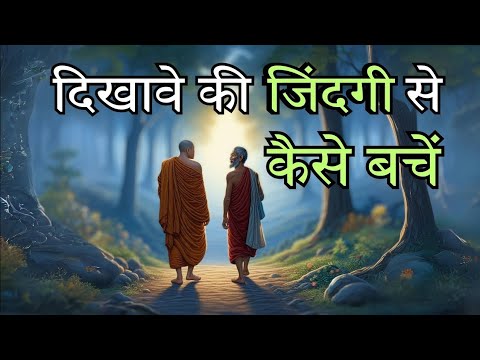 "दिखावे की जिंदगी से कैसे बचें? | गौतम बुद्ध की प्रेरणादायक कहानी | Life Changing Story"