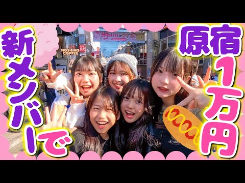 【新メンバー企画】新メンバーで原宿散策🐾💕1万円使うまで帰れません！？