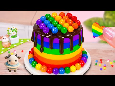 Wonderful Dark Chocolate Pop Ball Cake 🍫 Satisfying Cake Challenge ASMR❄️ Cake In Wonderland