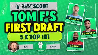 5 x TOP 1K 🤯 | TOM F'S FPL FIRST DRAFT 🔥 | FPL Tips 26/27
