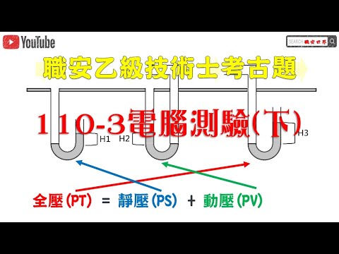 110年 3-下-電腦測驗術科乙級題目有哪些｜職業安全衛生管理員｜職安考古題04