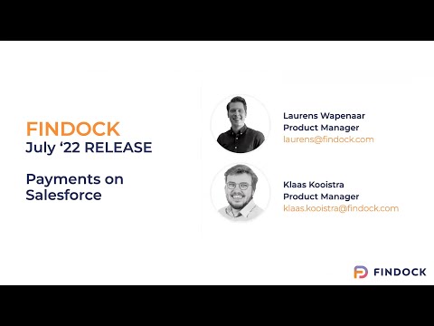FinDock July 2022 release webinar