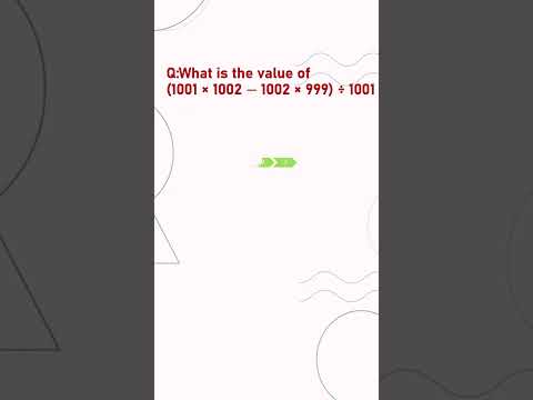 10 Sec Math Challenge–Are You Ready?N-15 #MathChallenge #BrainTeaser #Shorts #MathsShorts #SpeedMath