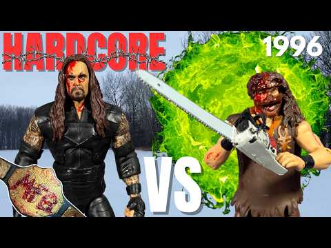 WWE Undertaker VS Mankind Hardcore Action Figure Match