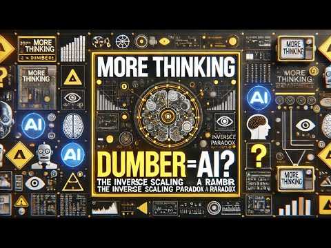 When More Thinking Makes AI Dumber : The Inverse Scaling Paradox in AI Reasoning