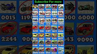 Secret 😲 Cheat Codes in Indian Bike Driving 3D | Full List 2025 | #cheatcodes2025 #ytshorts #viral