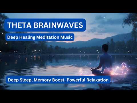 Theta Waves for Deep Healing Meditation  | Deep Sleep, Memory Boost, Powerful Relaxation