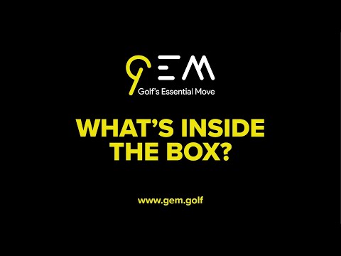 GEM. Golf's Essential Move. What's inside the BOX