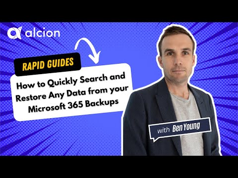 How to Quickly Search and Restore Any Data from your Microsoft 365 Backups