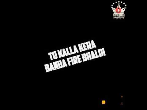 Lock up Whatsapp status | Karan Aujla | Lyrical video for Kinemaster | 2019