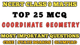 Best MCQ Class 9 Coordinate Geometry | NCERT Class 9 Maths | Chapter 3 MCQs