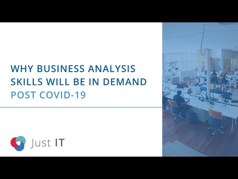 Why Business Analysis skills will be in demand post Covid 19