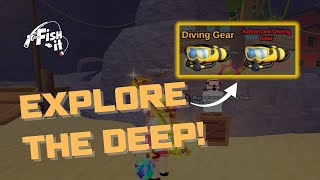 STOP DROWNING! - How to Buy Diving Gear FAST in Fish It Roblox