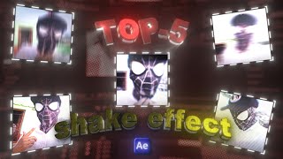 🤯TOP 5 Trending Shake effect || After effect @hasan.editiz