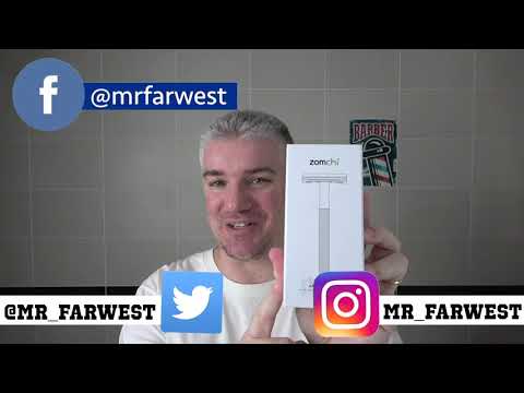 Cooperative YouTuber｜ZOMCHI Closed Comb DE Razor Unboxing