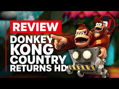 Donkey Kong Country Returns HD Nintendo Switch Review - Is It Worth It?