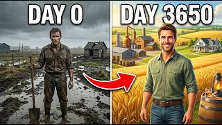 10 years with $0 as a WHISKEY FARMER - FULL MOVIE!!